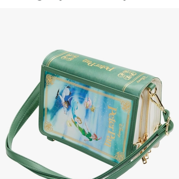 Loungefly Peter Pan crossbody/ convertible bag. BEAUTIFUL - Picture 5 of 7